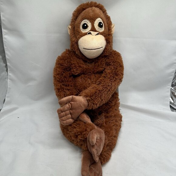 IKEA DJUNGELSKOG Orangutan Soft Toy - Brown, Monkey, Plush, Stuffed Animal, Zoo - Picture 9 of 10